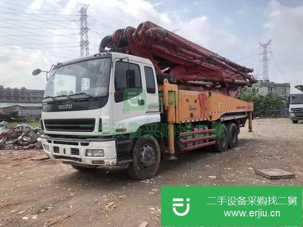 貴州出售二手三一49米泵車
