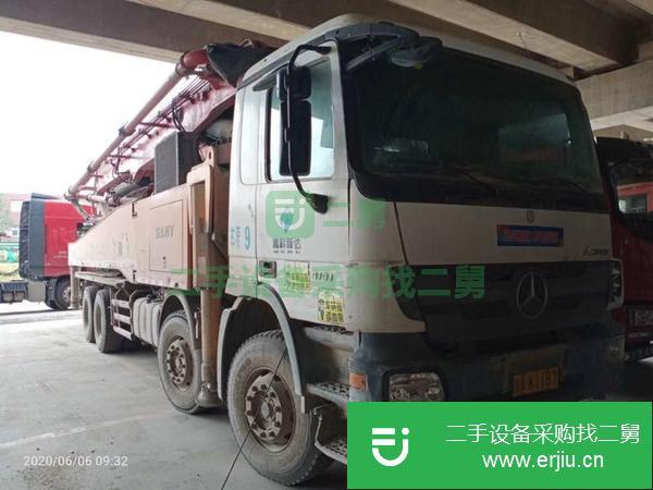 湖南出售二手三一52米泵車