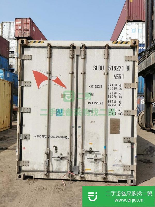 上海出售12米冷藏冷凍集裝箱