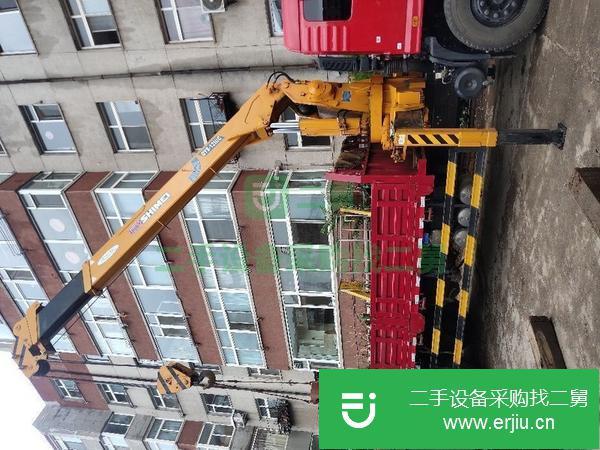 遼寧出售二手國五后八輪石煤隨車吊