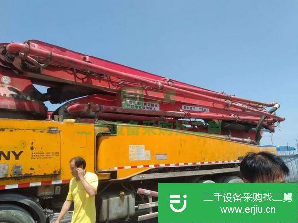 河北出售二手中聯(lián)52米泵車