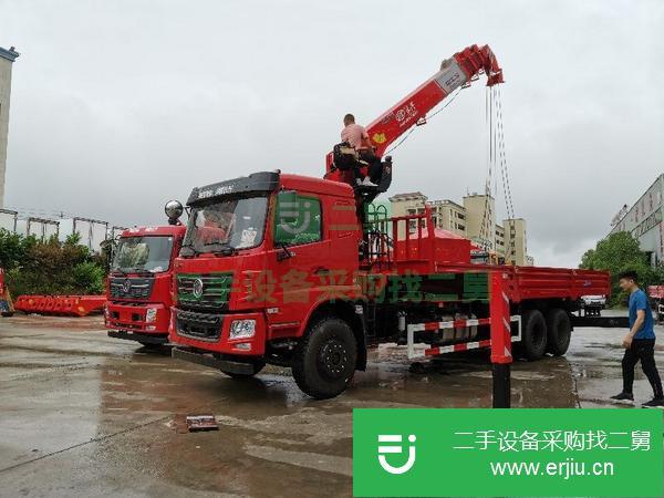 海南出售二手東風14噸隨車吊