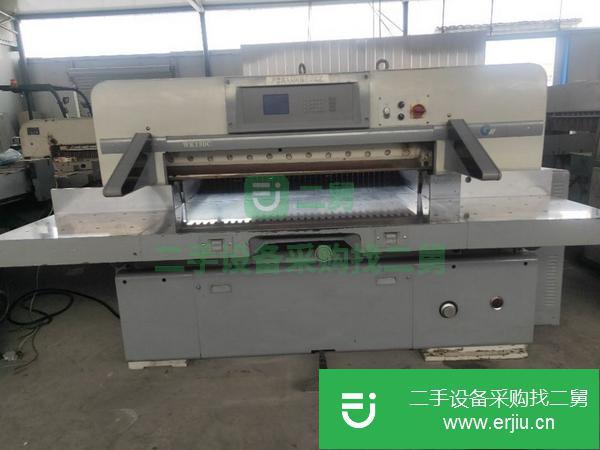 山東出售二手國望1300原裝程控切紙機