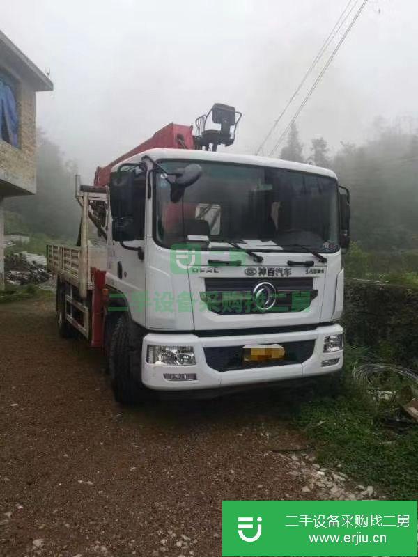 貴州出售二手長興8噸4節臂隨車吊