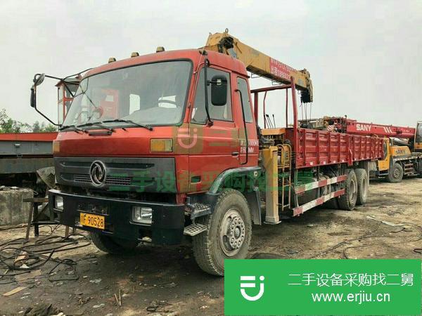 四川出售二手石煤后八輪12噸隨車吊