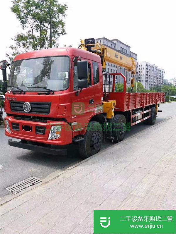 江蘇出售二手東風12噸隨車吊