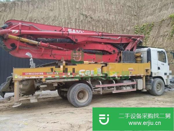 山東出售二手三一37米泵車