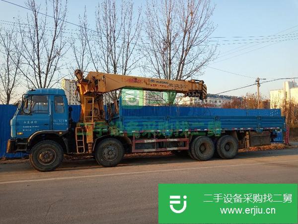 山東出售二手16噸隨車吊