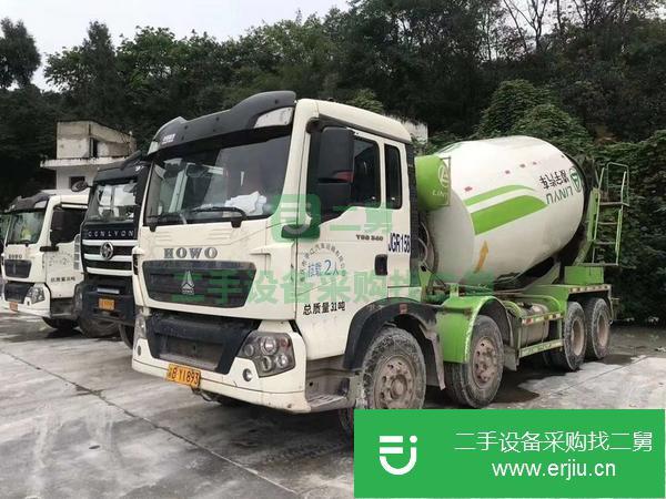 山東出售二手國五大12方輕量化攪拌車
