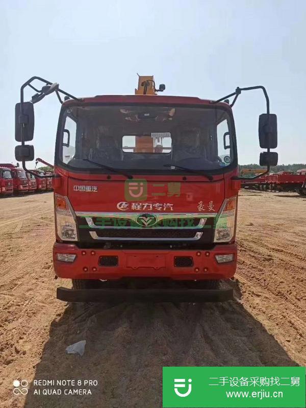 湖北出售二手5噸藍牌吊車