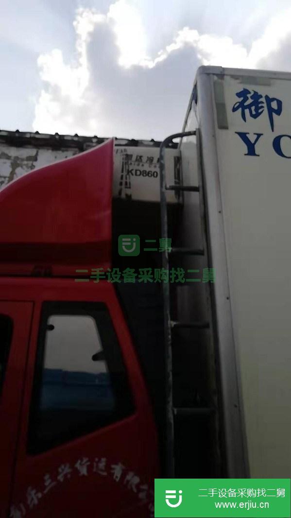 江蘇出售二手解放冷藏車