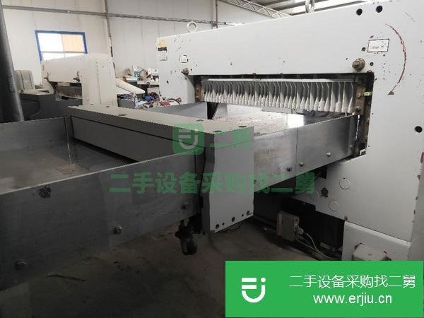 山東出售二手華岳1370原裝伺服程控切紙機