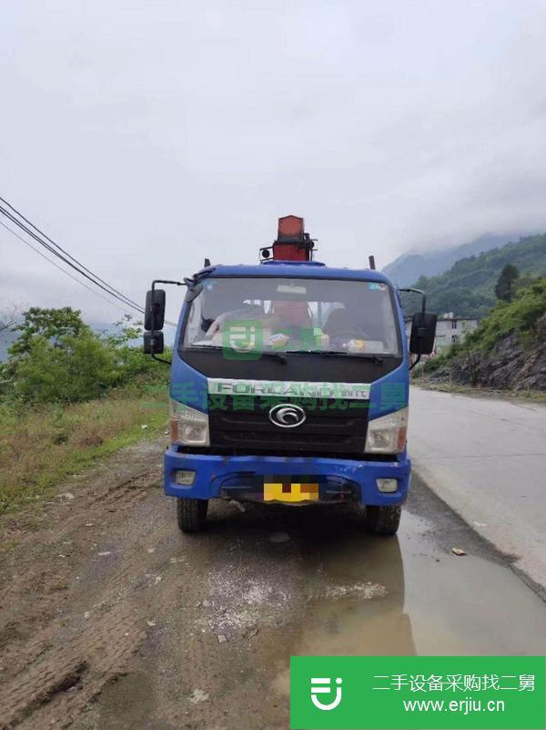 湖北出售二手單橋隨車吊