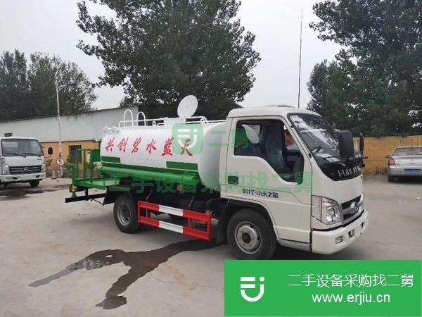天津出售二手東風5立方灑水車