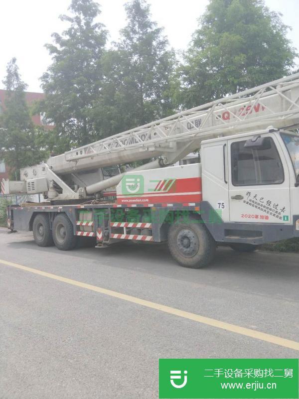 江蘇出售二手中聯25T四節臂吊車