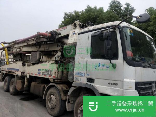 河北出售二手中聯44米泵車