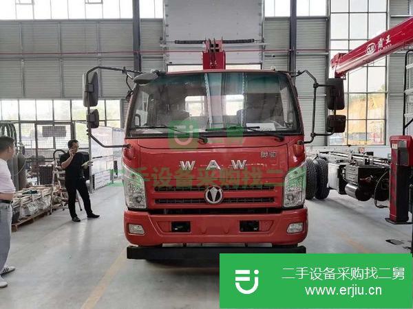 湖北出售二手東風6.3噸隨車吊