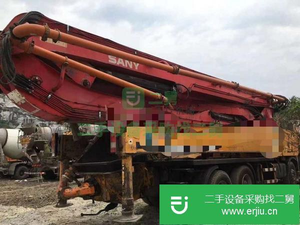 湖南出售二手56米三一泵車