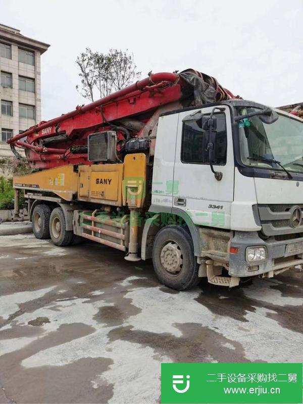 山東出售二手奔馳46米泵車
