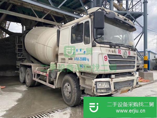 山東出售二手陜汽德龍大15方攪拌車(chē)