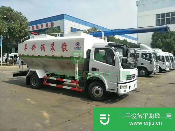 黑龍江出售二手散裝飼料運輸車