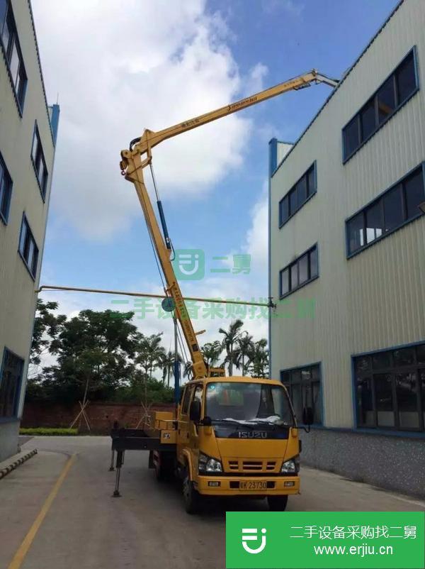 廣東出售二手18米高直臂高空作業工程車