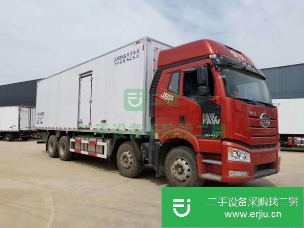 遼寧出售二手9.6米冷藏車