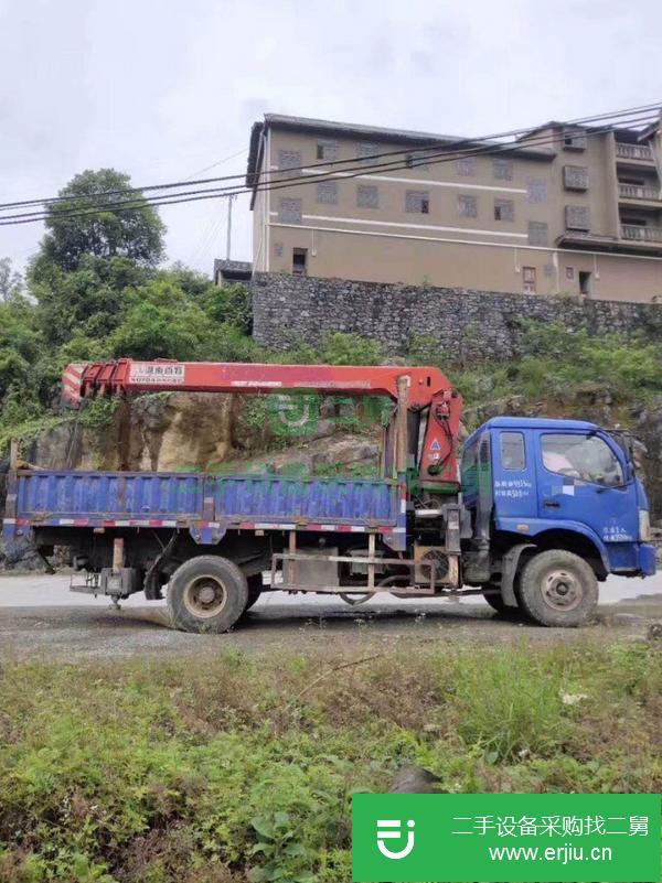 湖北出售二手單橋隨車吊