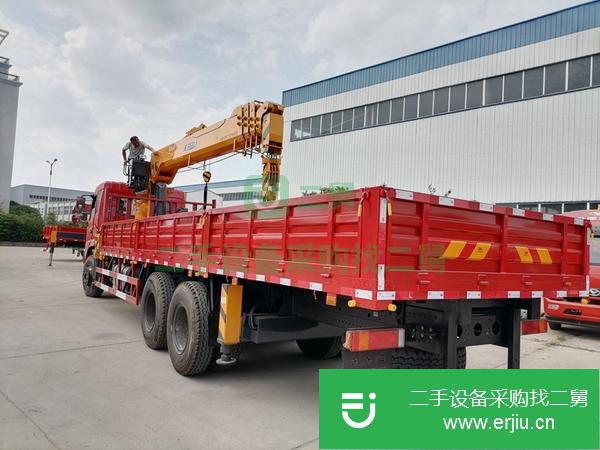 湖南出售二手東風12噸隨車吊