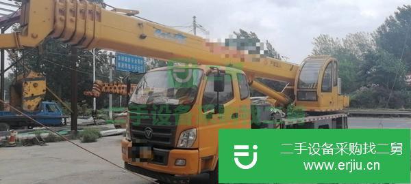 山東出售二手福田16噸國五汽車吊
