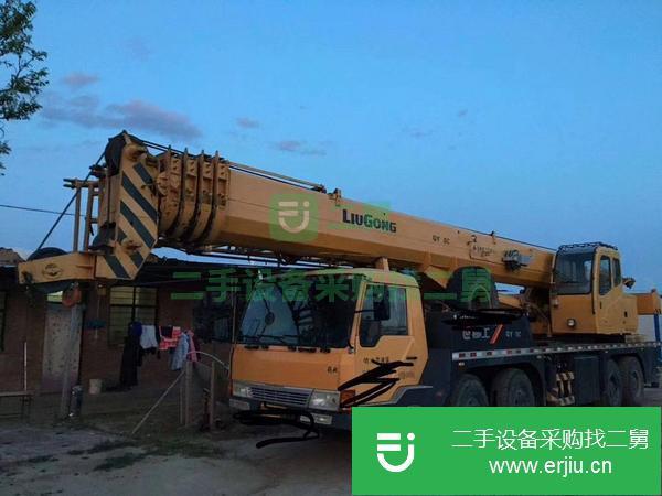 甘肅出售二手柳工50噸吊車