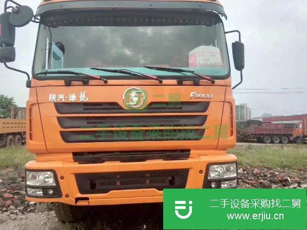 江西出售二手陜汽德龍后八輪自卸車