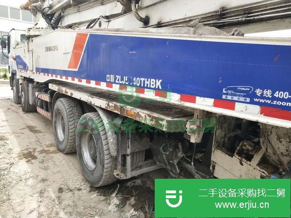 寧夏出售二手中聯56米泵車