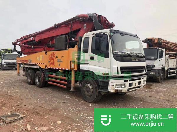 湖南出售二手三一49米泵車