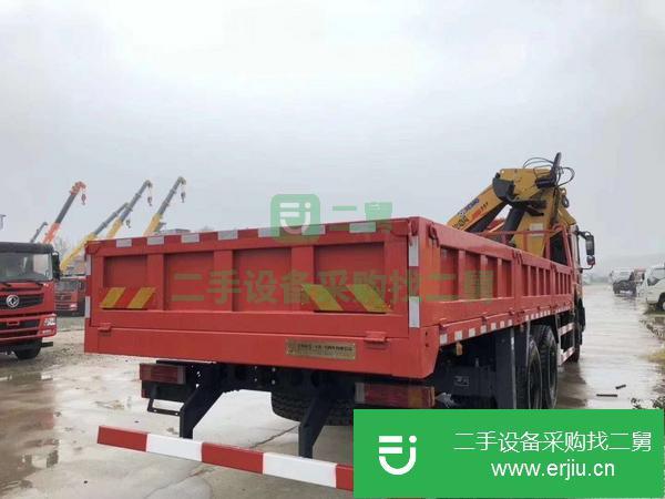 安徽出售二手徐工14噸折臂隨車吊