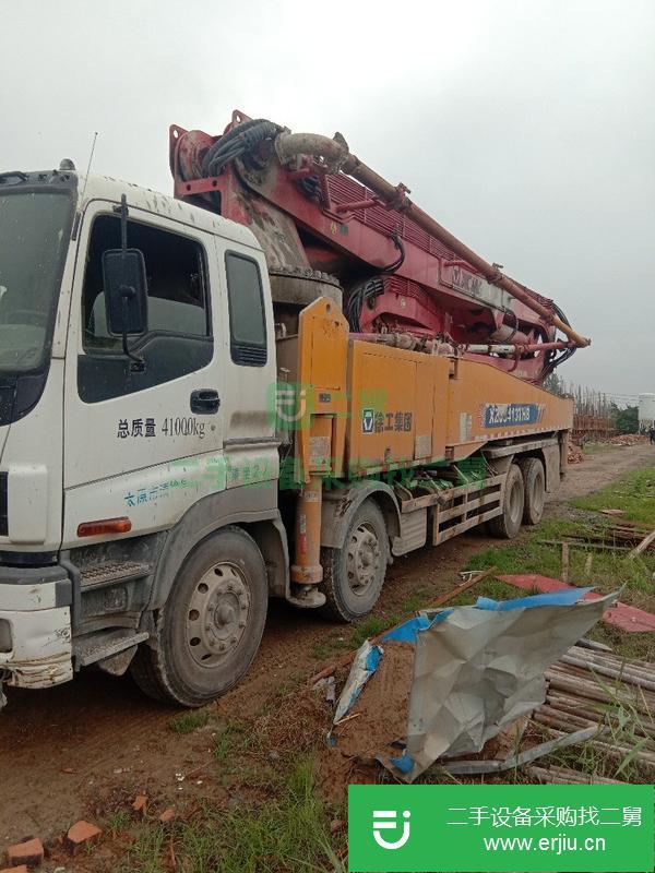 河南出售二手中聯52米泵車