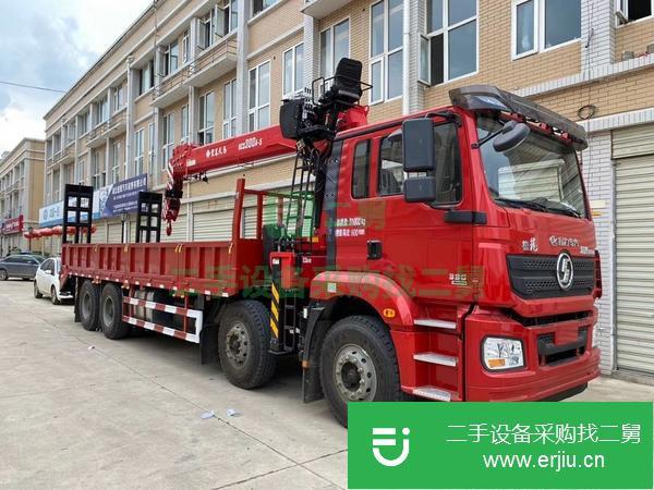 新疆出售二手宏昌天馬12噸隨車吊