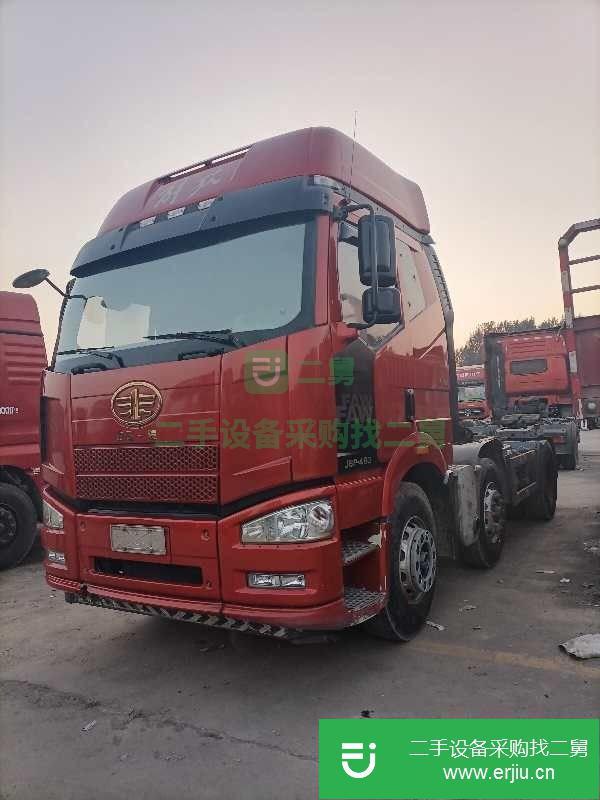 江蘇出售二手解放牽引車 領(lǐng)航版460馬力
