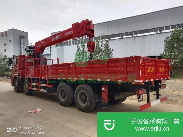 甘肅出售二手騰宇14噸隨車吊
