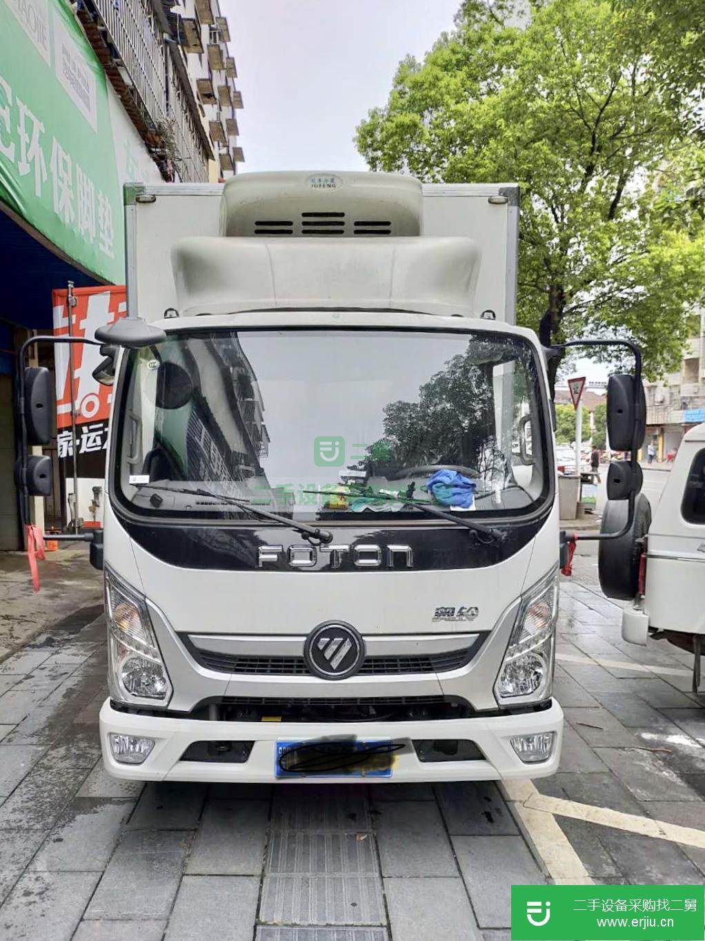 湖北出售二手福田奧鈴冷藏車130馬力