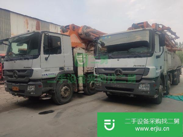 河北出售二手中聯52米泵車