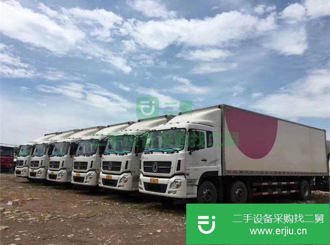 江西出售二手東風天龍箱式載貨車