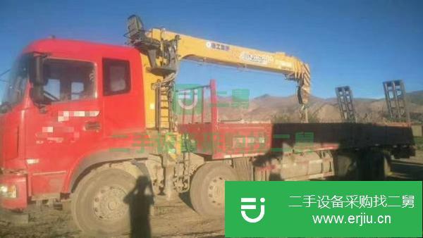 湖北出售二手徐工12噸隨車吊
