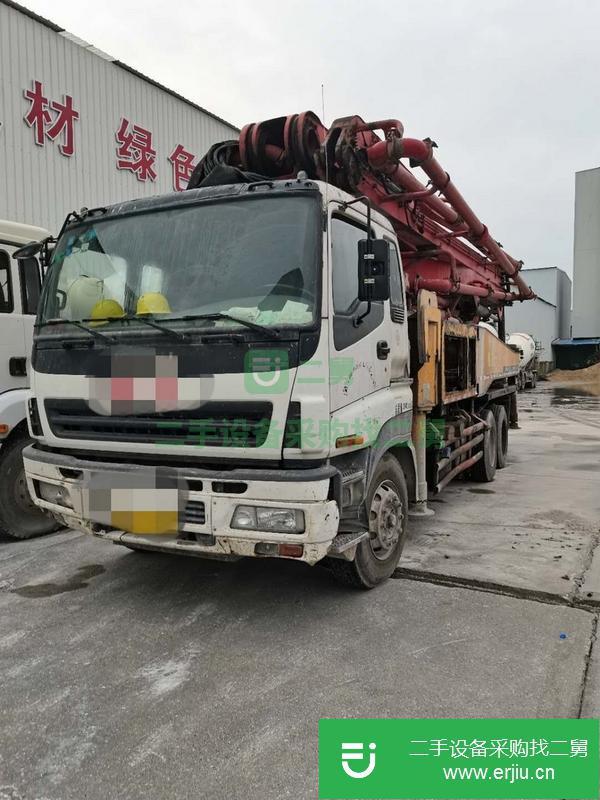 江蘇出售二手三一三橋46米泵車