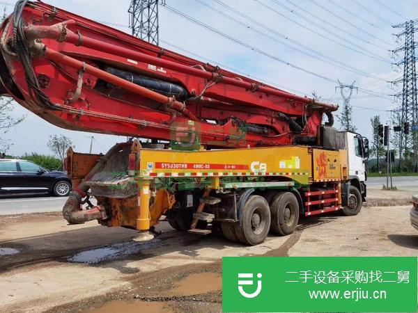 湖南出售二手三一49米泵車