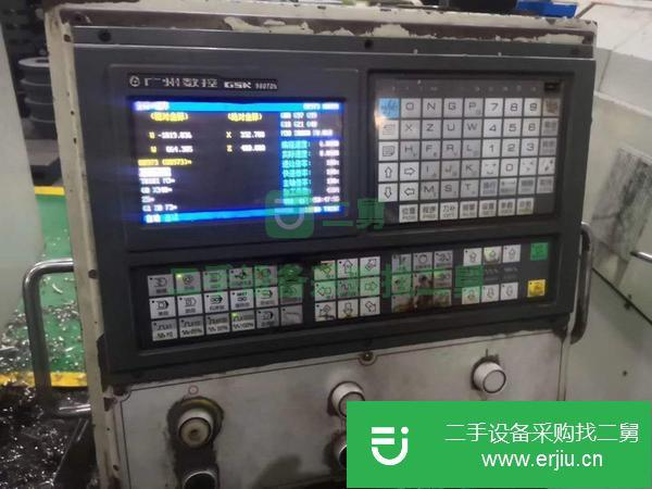 浙江出售二手廣州CK6180X1500數控車床