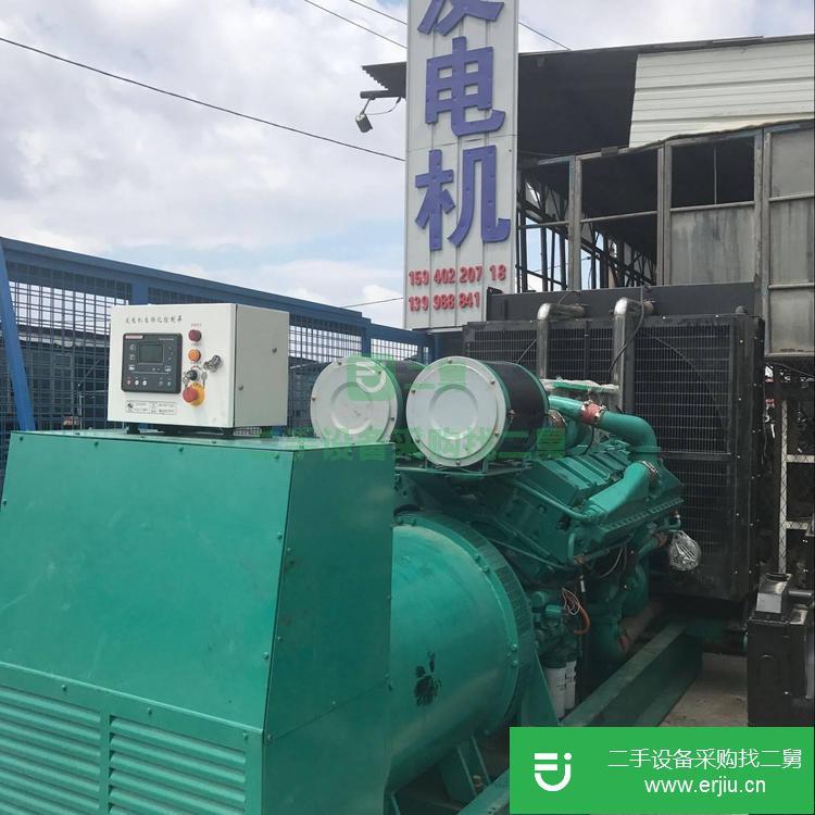 遼寧出售800KW二手柴油發電機組