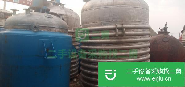河南出售二手搪瓷反應釜
