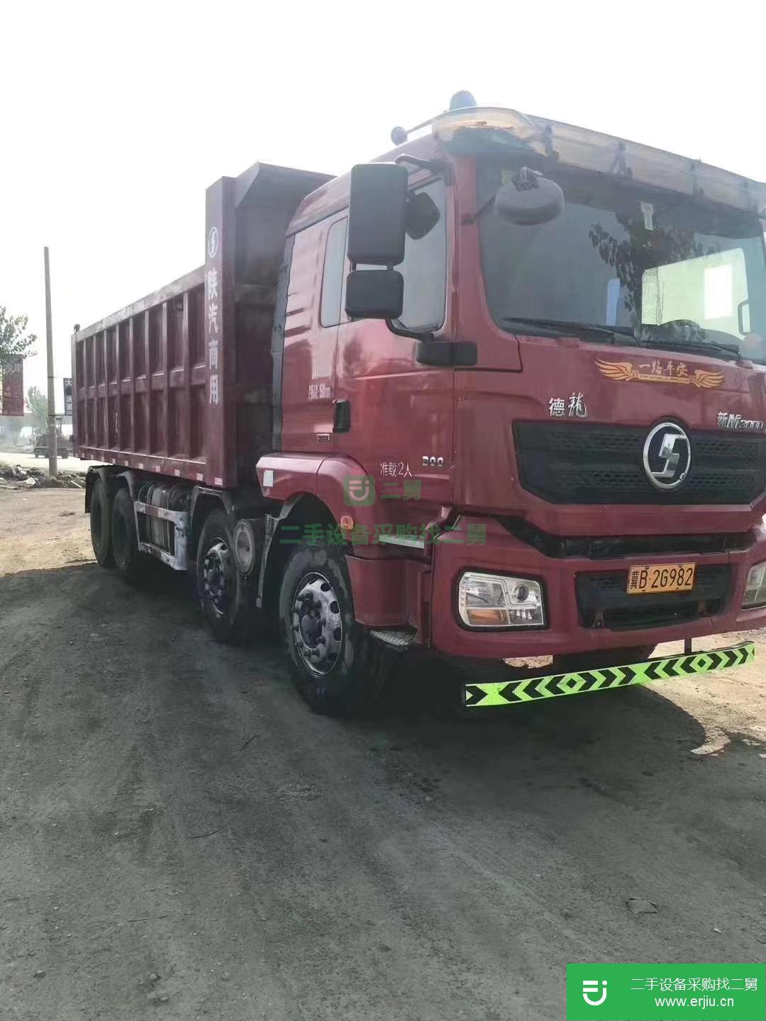 河北出售二手陜汽重卡300馬力自卸車
