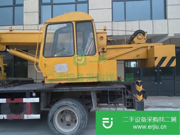 河北出售二手八噸吊車 四節臂